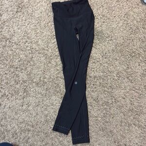 For sale are black lululemon legging for $70 in a size 0.